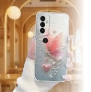 S25+ Elegant  and Pink Butterfly Phone Case